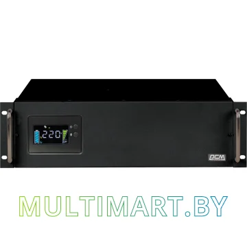 Источник бесперебойного питания Powercom King Pro RM KIN-1200AP LCD RM